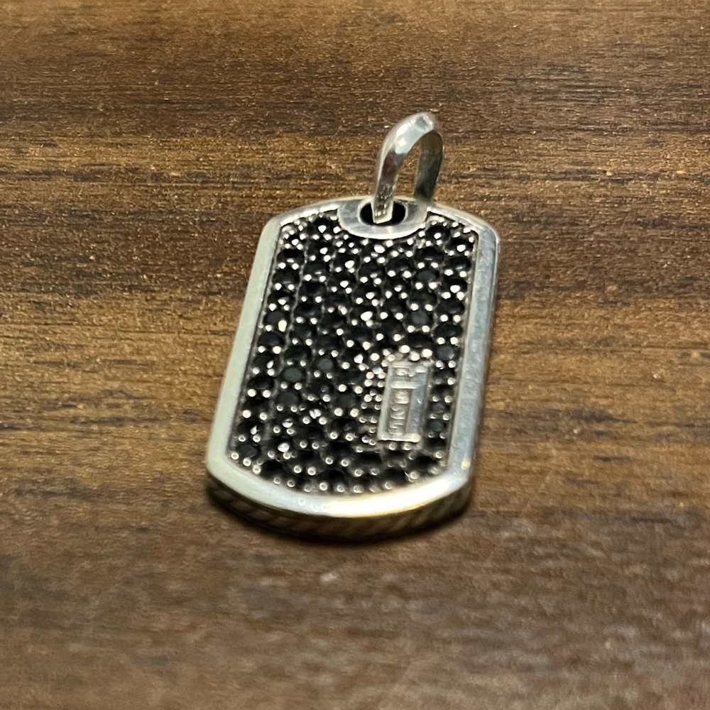 David Yurman 27mm Streamline Black Diamond